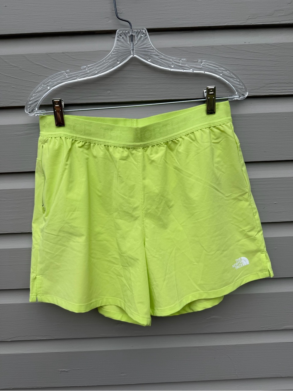 The North Face Women’s Neon Lime Athletic Shorts